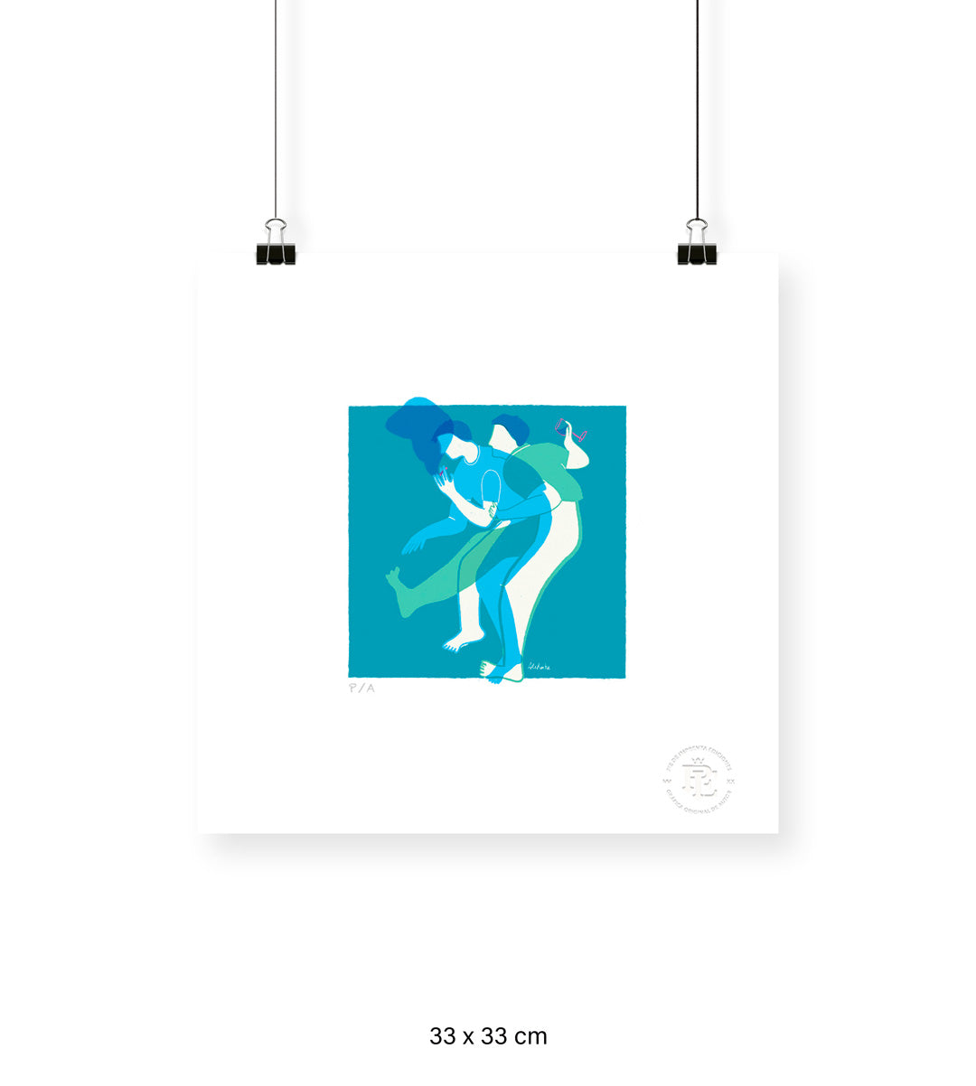 Ritmo - 33 x 33 cm