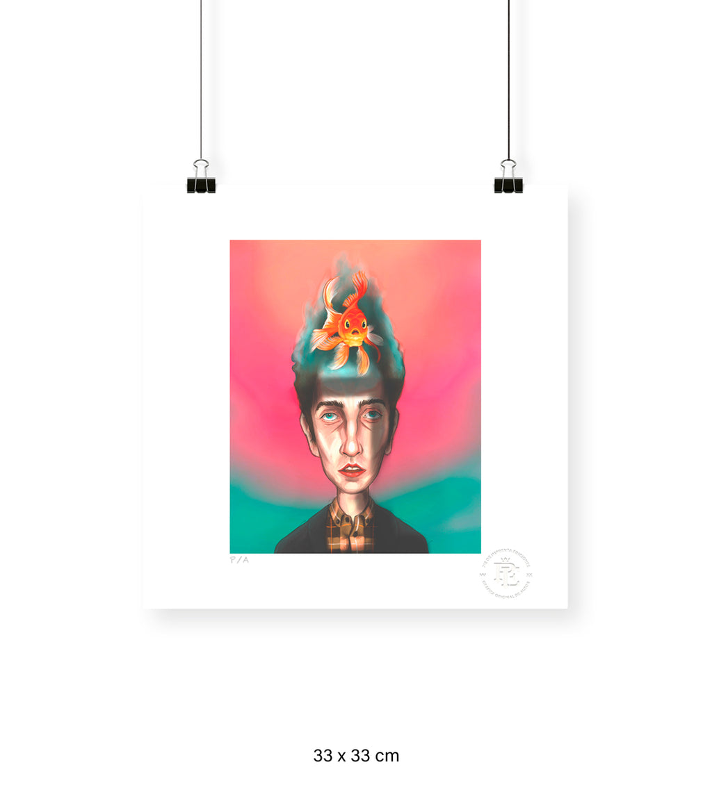 Trastorno De Personalidad - 33 x 33 cm