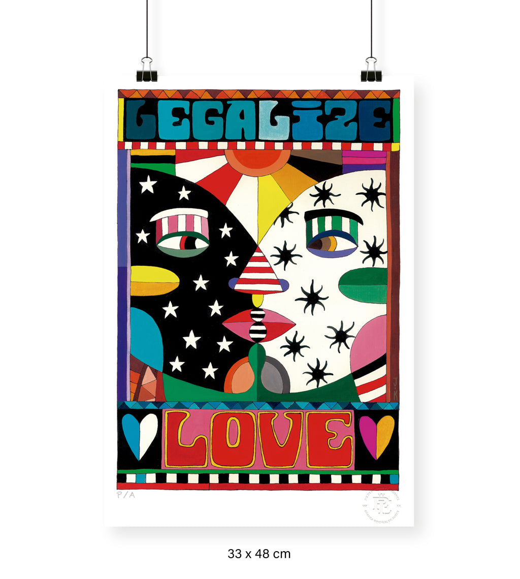 Legalize Love - 33 x 48 cm