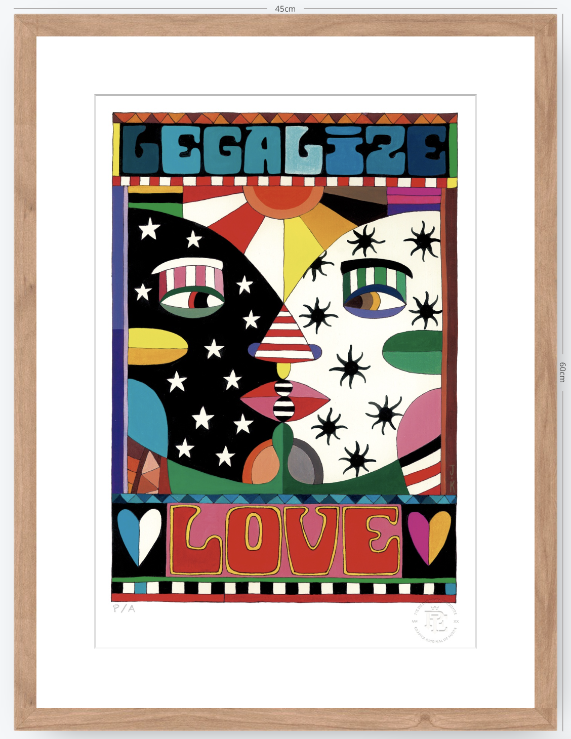 Legalize Love - 33 x 48 cm