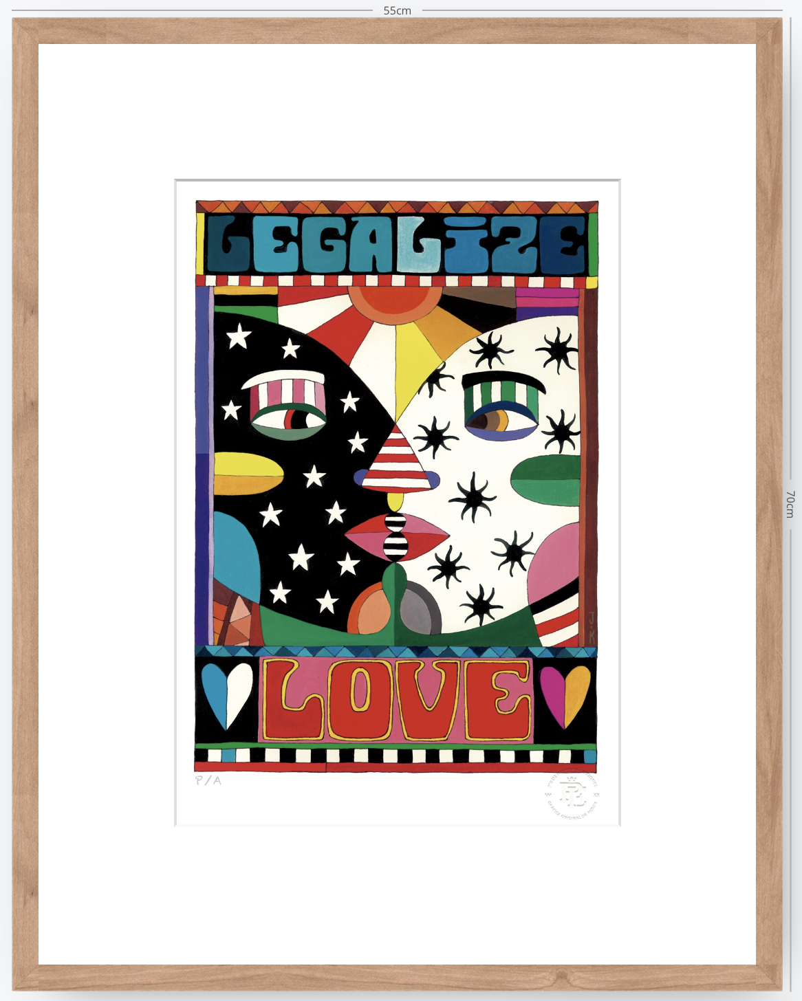 Legalize Love - 33 x 48 cm