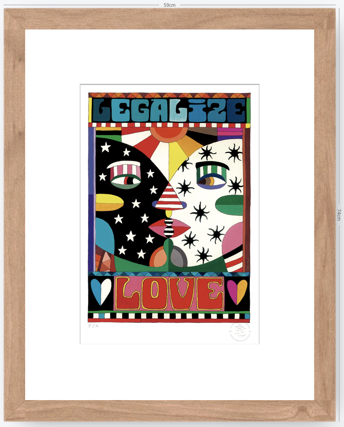 Legalize Love - 33 x 48 cm