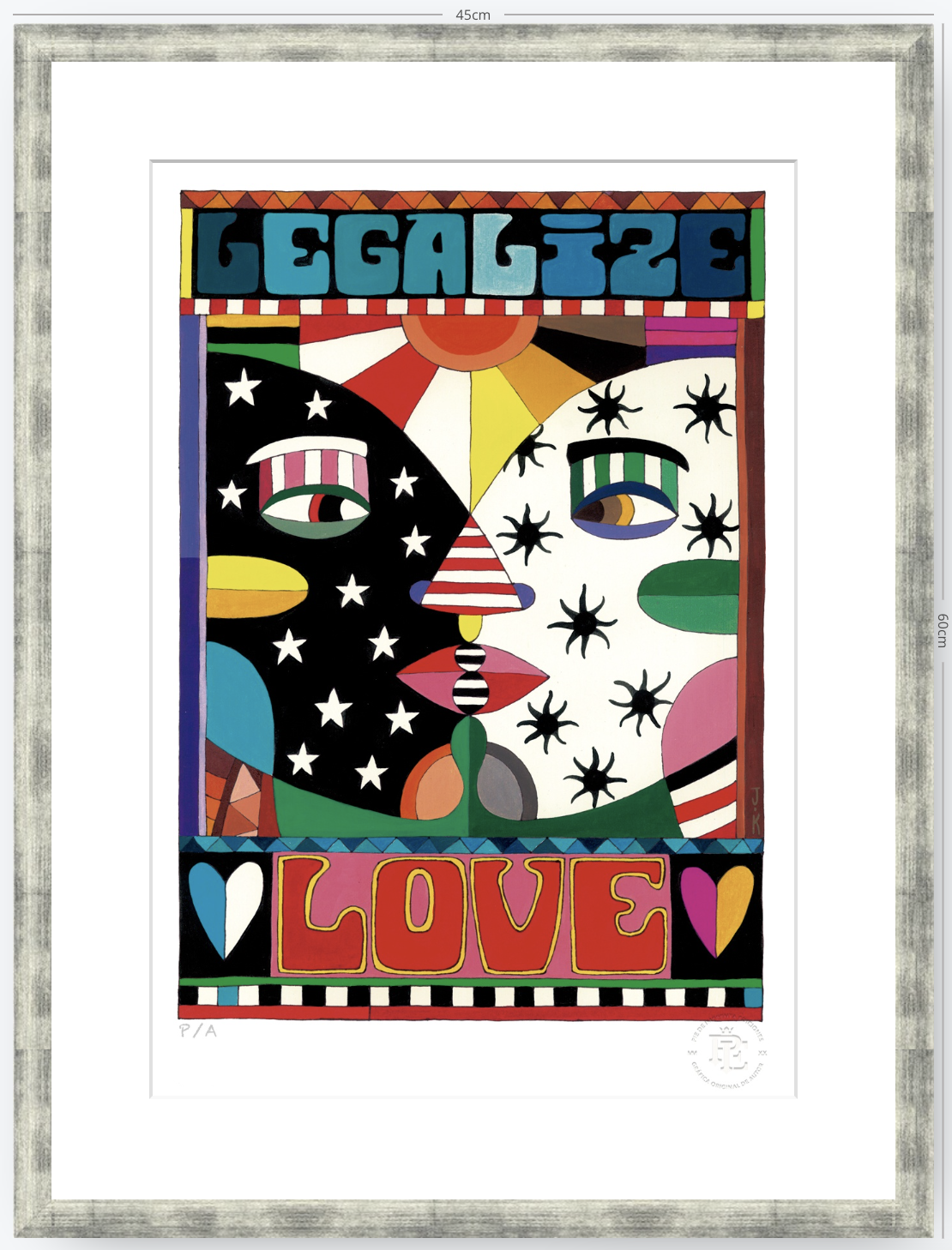 Legalize Love - 33 x 48 cm