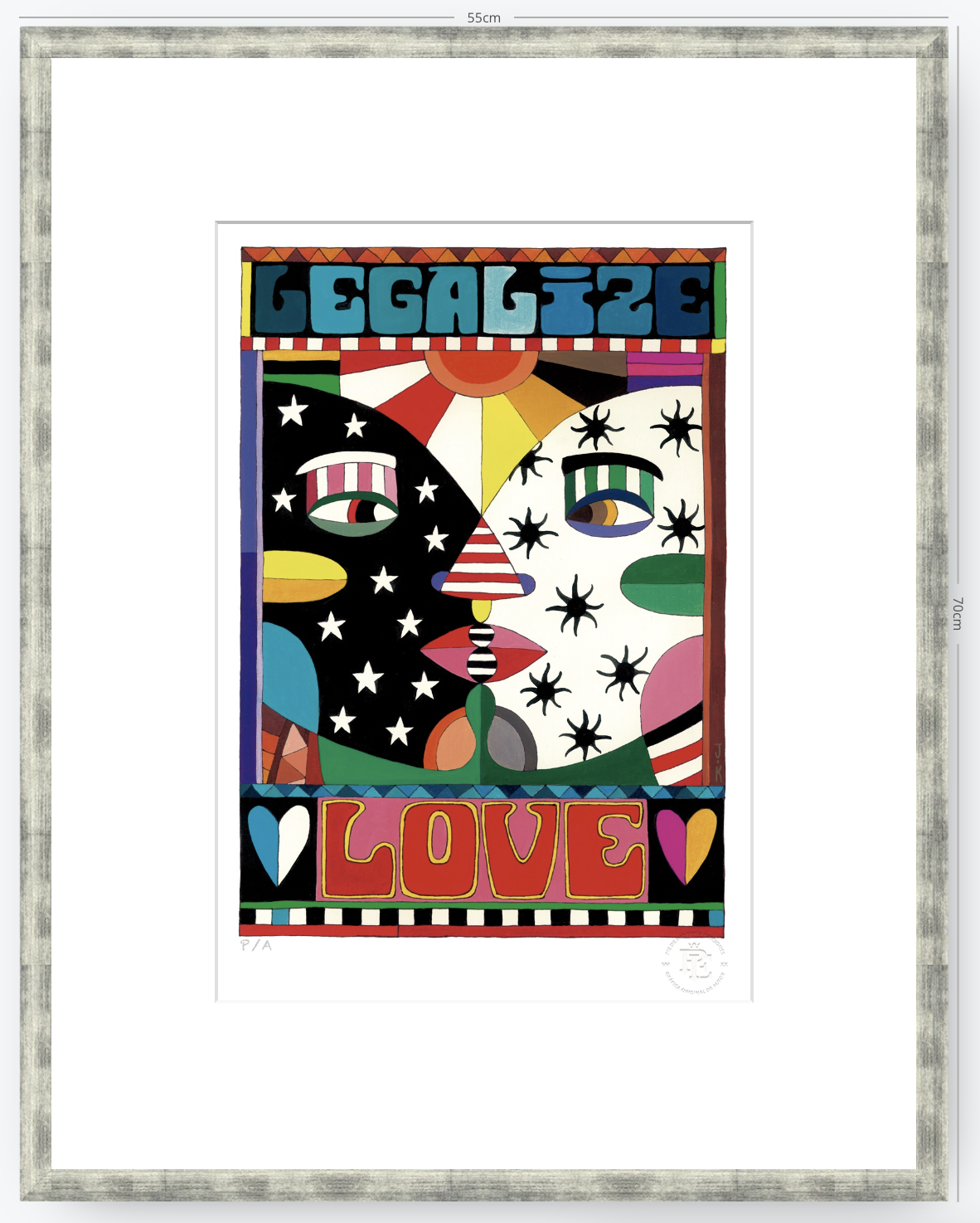 Legalize Love - 33 x 48 cm