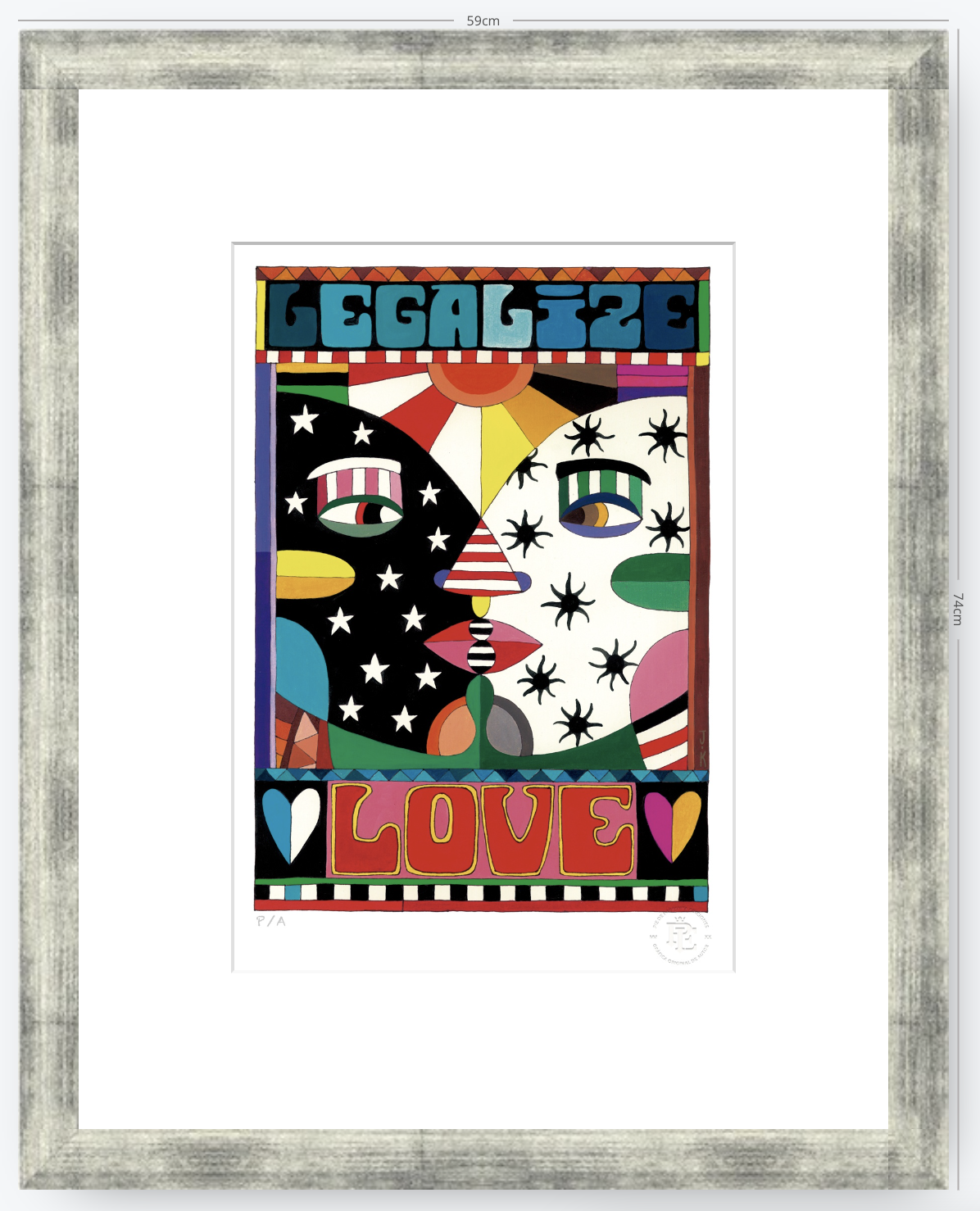 Legalize Love - 33 x 48 cm