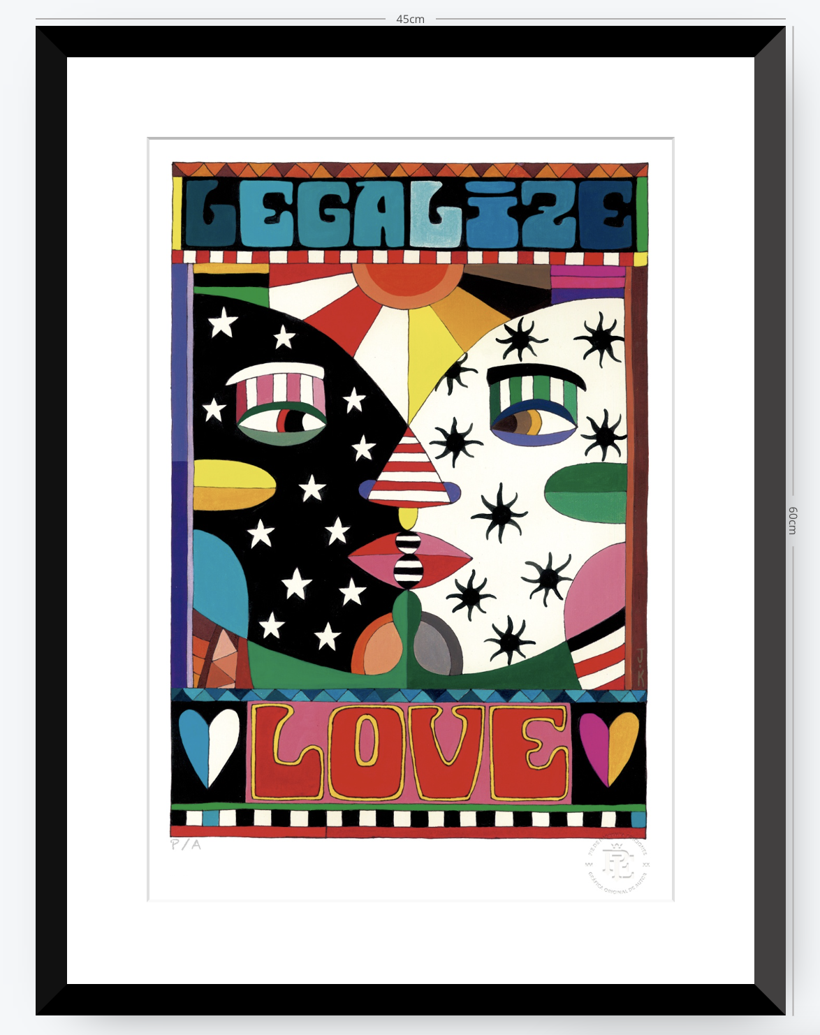Legalize Love - 33 x 48 cm