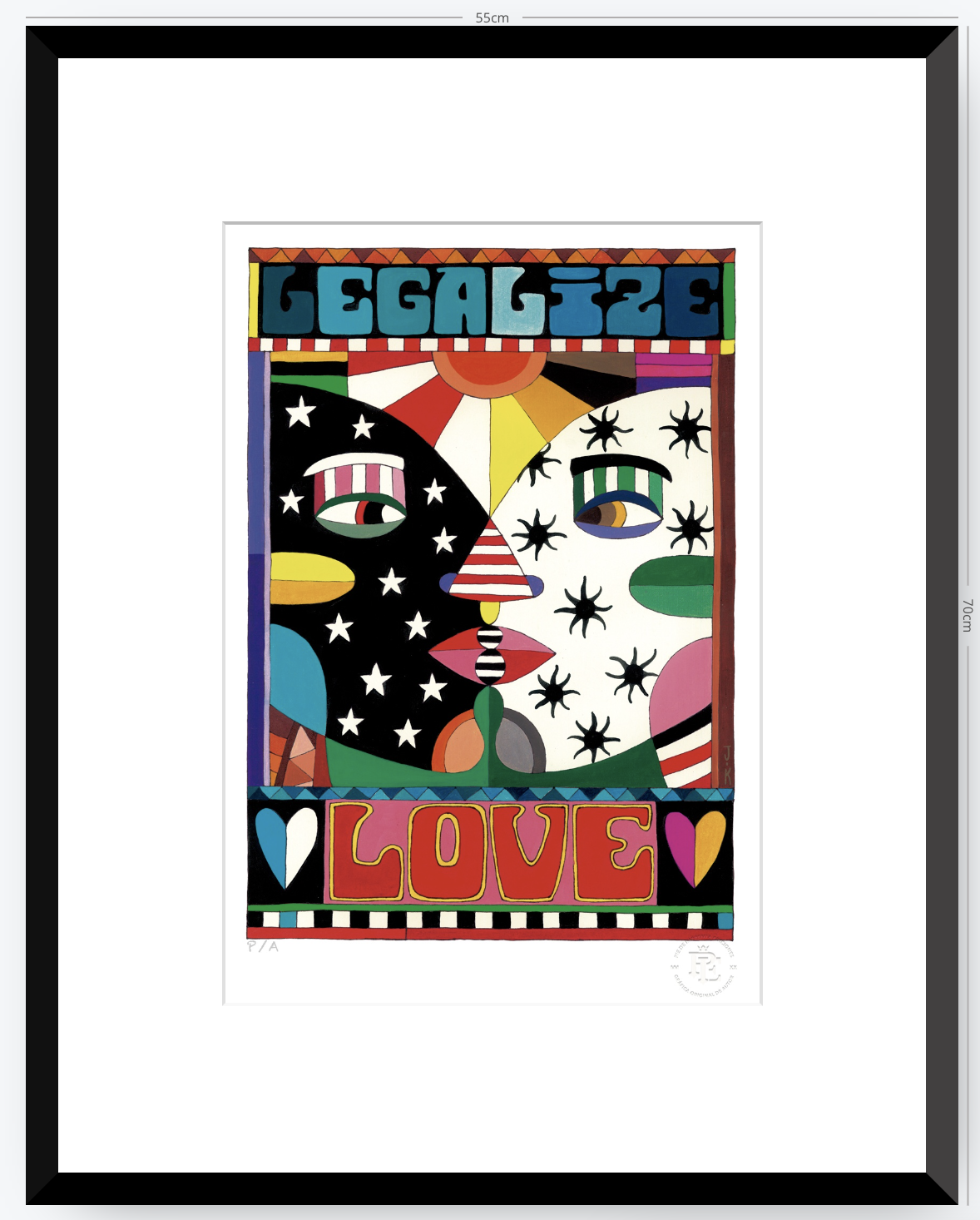 Legalize Love - 33 x 48 cm