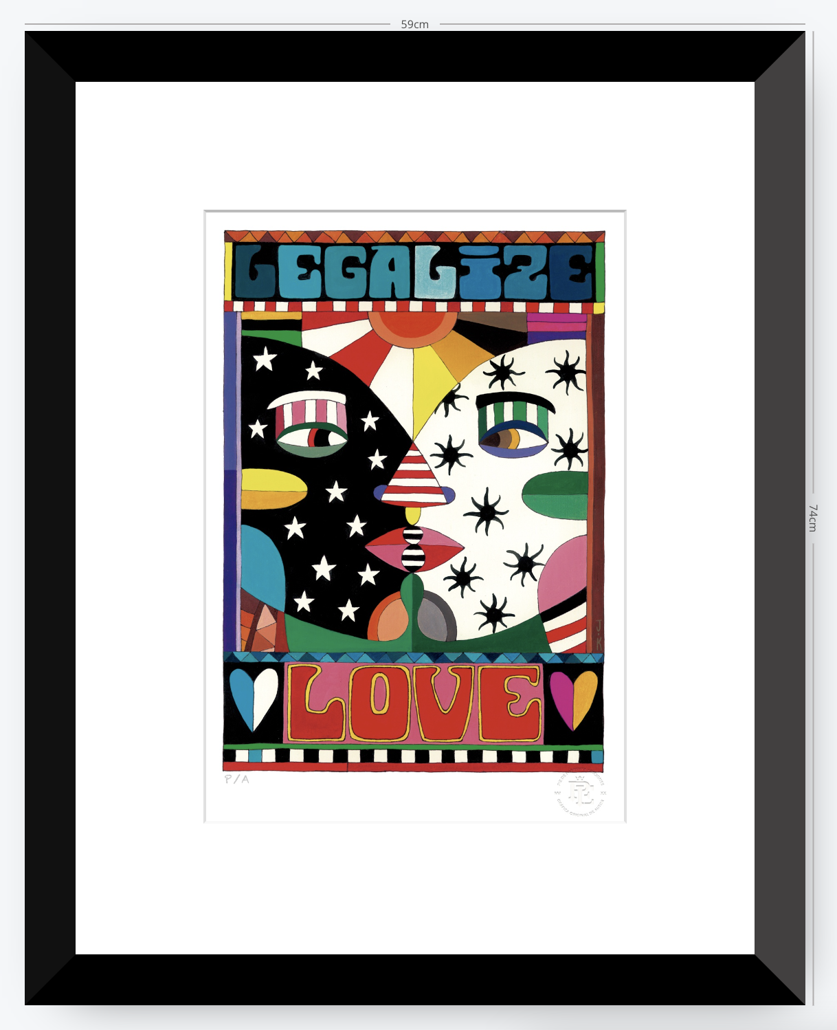 Legalize Love - 33 x 48 cm