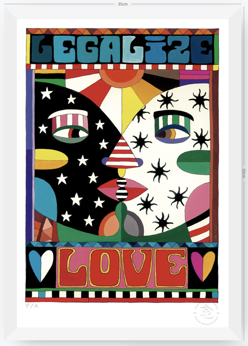Legalize Love - 33 x 48 cm