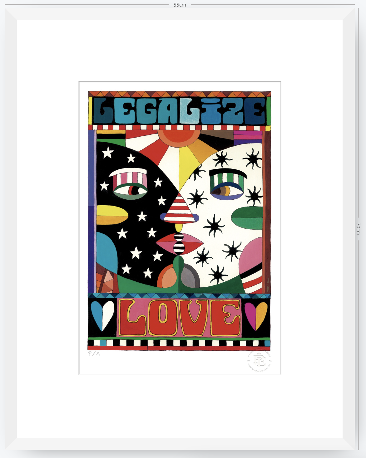 Legalize Love - 33 x 48 cm