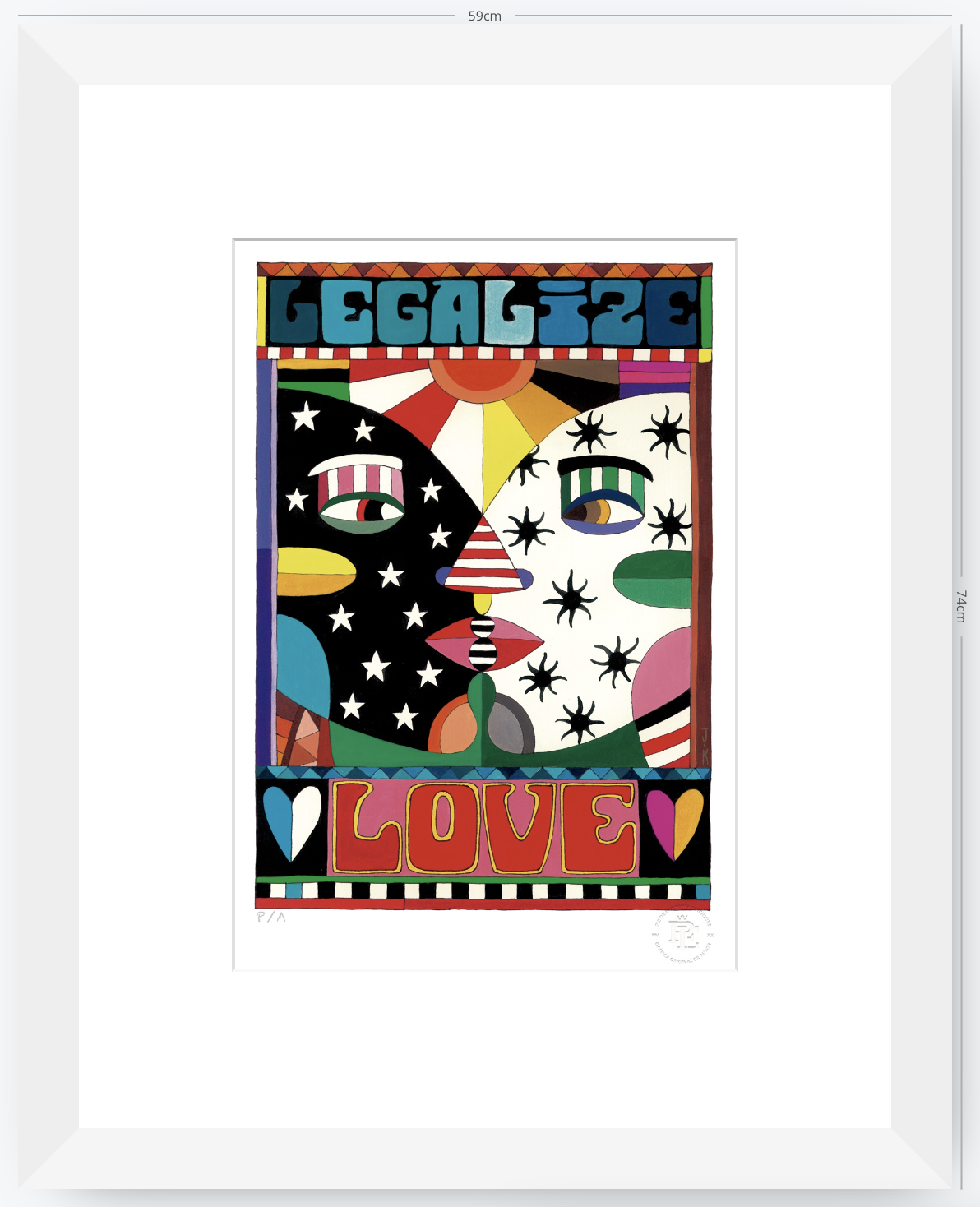 Legalize Love - 33 x 48 cm