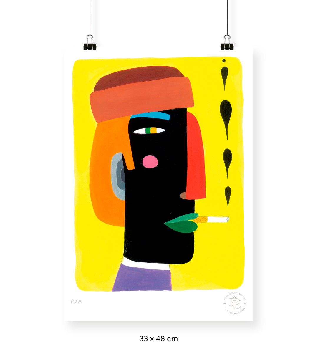 Fumeta I - 33 x 48 cm