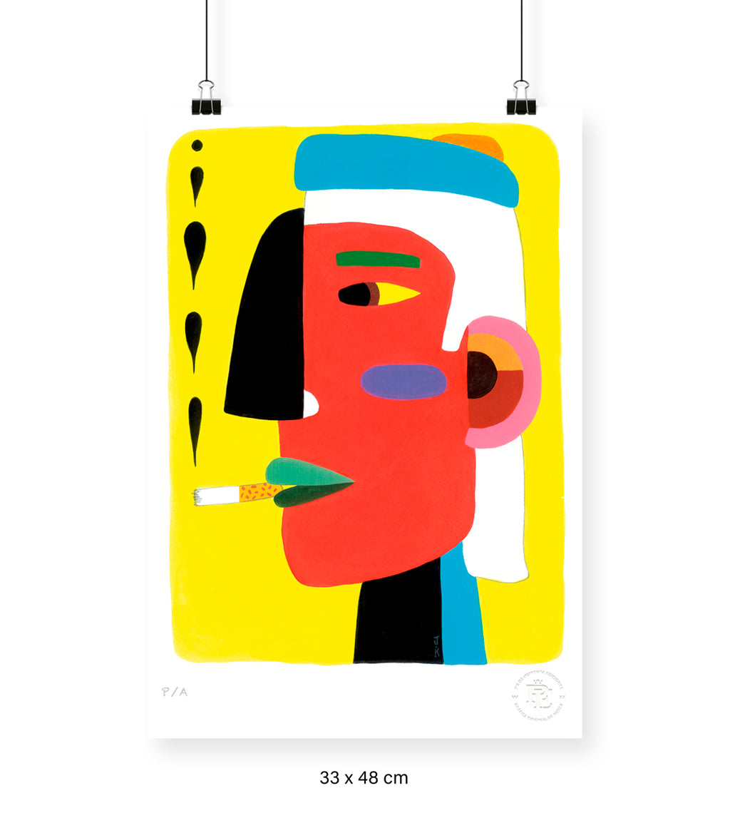 Fumeta IV - 33 x 48 cm