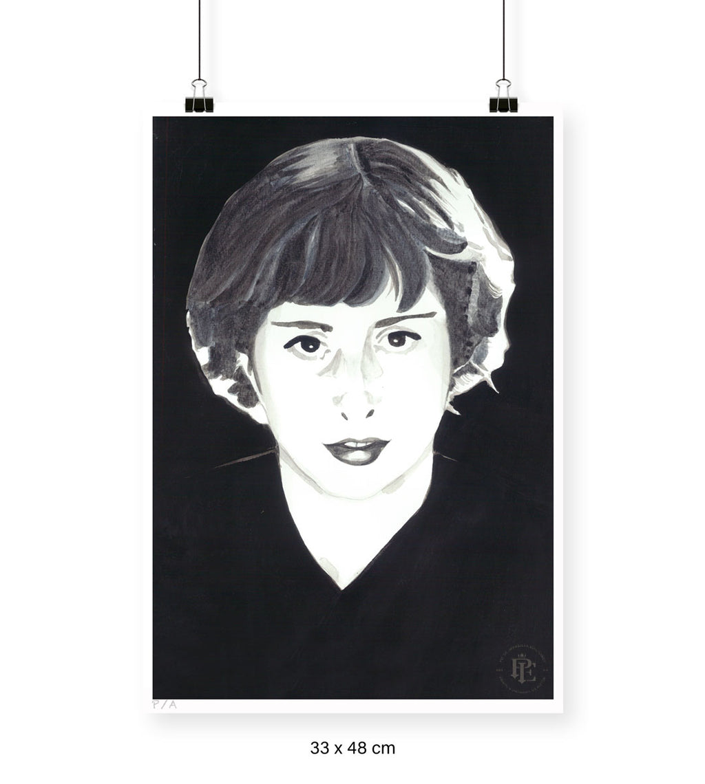 María Luisa Bombal - 33 x 48 cm