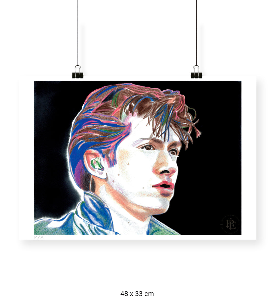 Alex Turner - 48 x 33 cm - Lámina sín marco / Sin Marco / Sin Passepartout