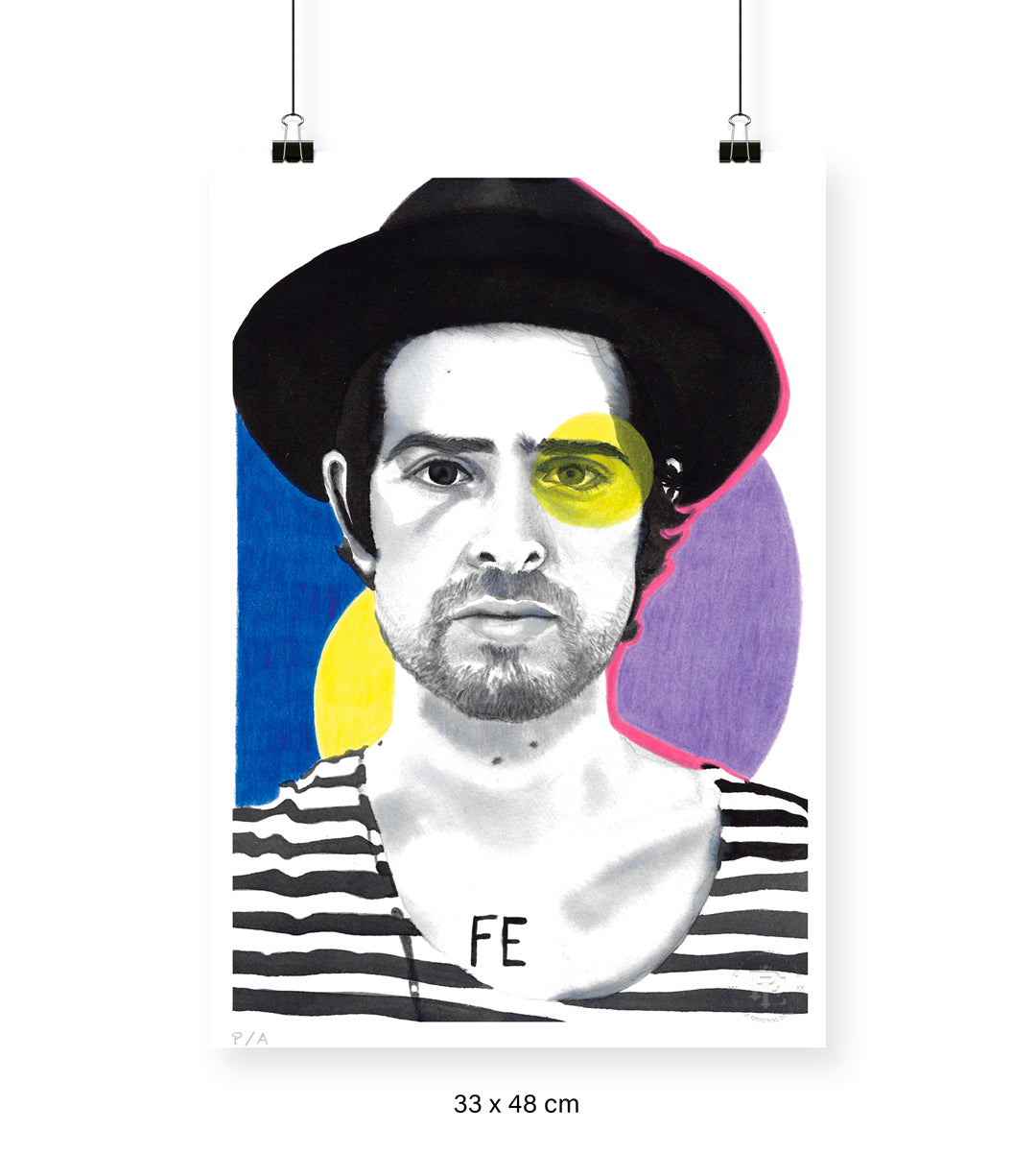 Devendra Banhart- 33 x 48 cm