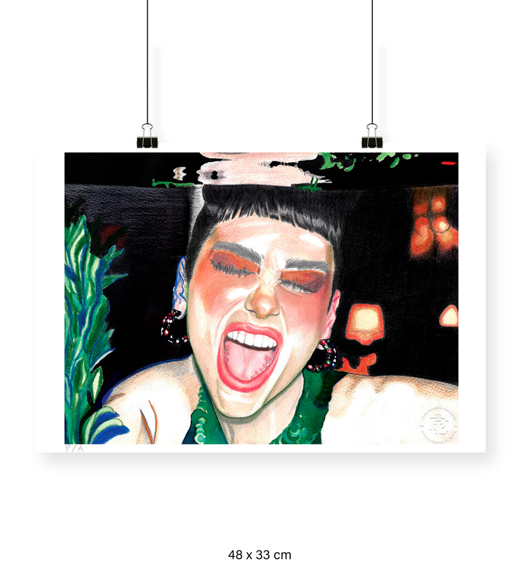 Dua Lipa - 48 x 33 cm