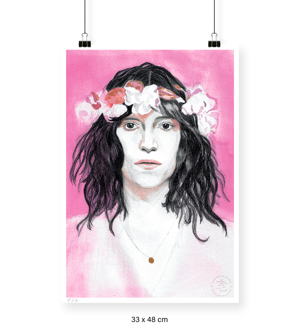 Patti Smith - 33 x 48 cm