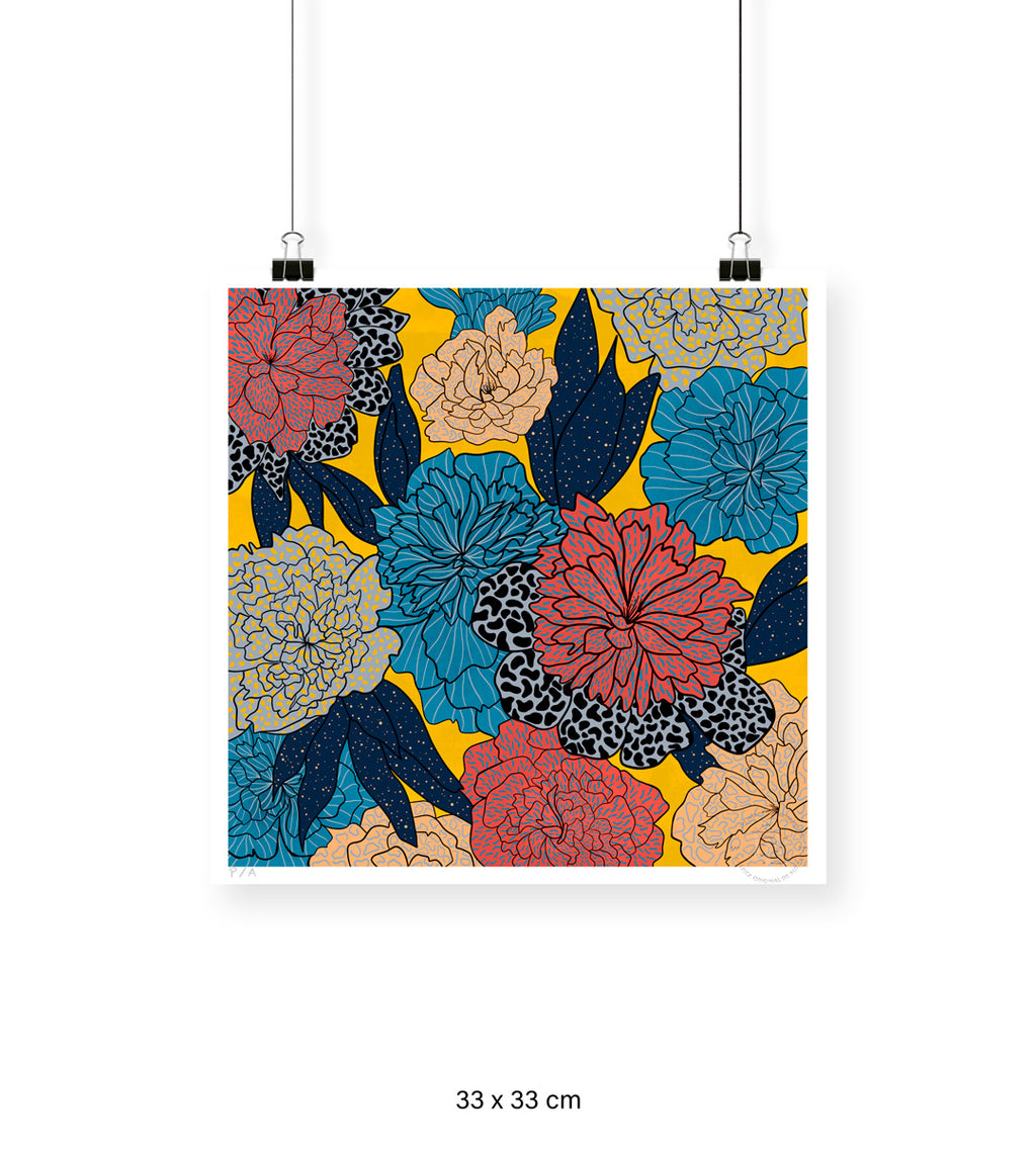 Safari I - 33 x 33 cm