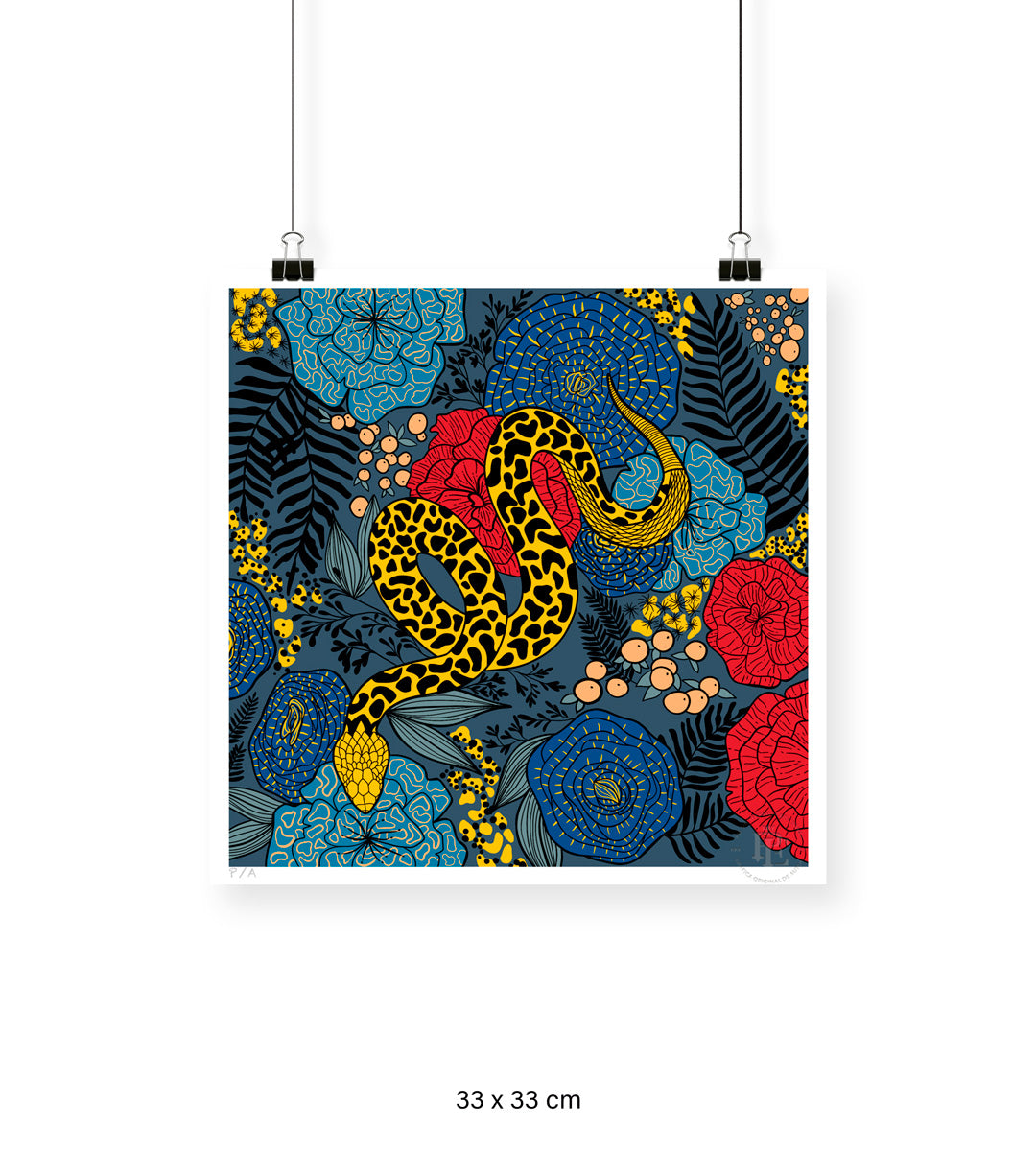Safari II - 33 x 33 cm