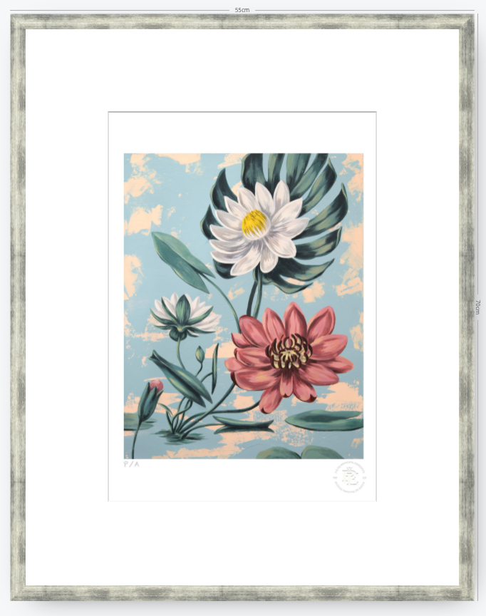 Lotus I - 33 x 48 cm