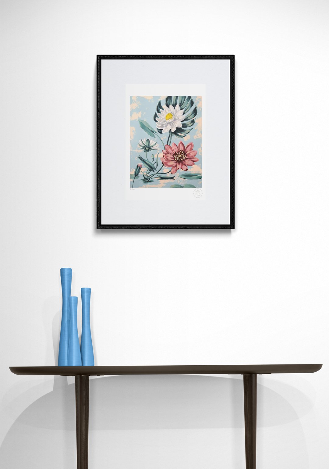Lotus I - 33 x 48 cm