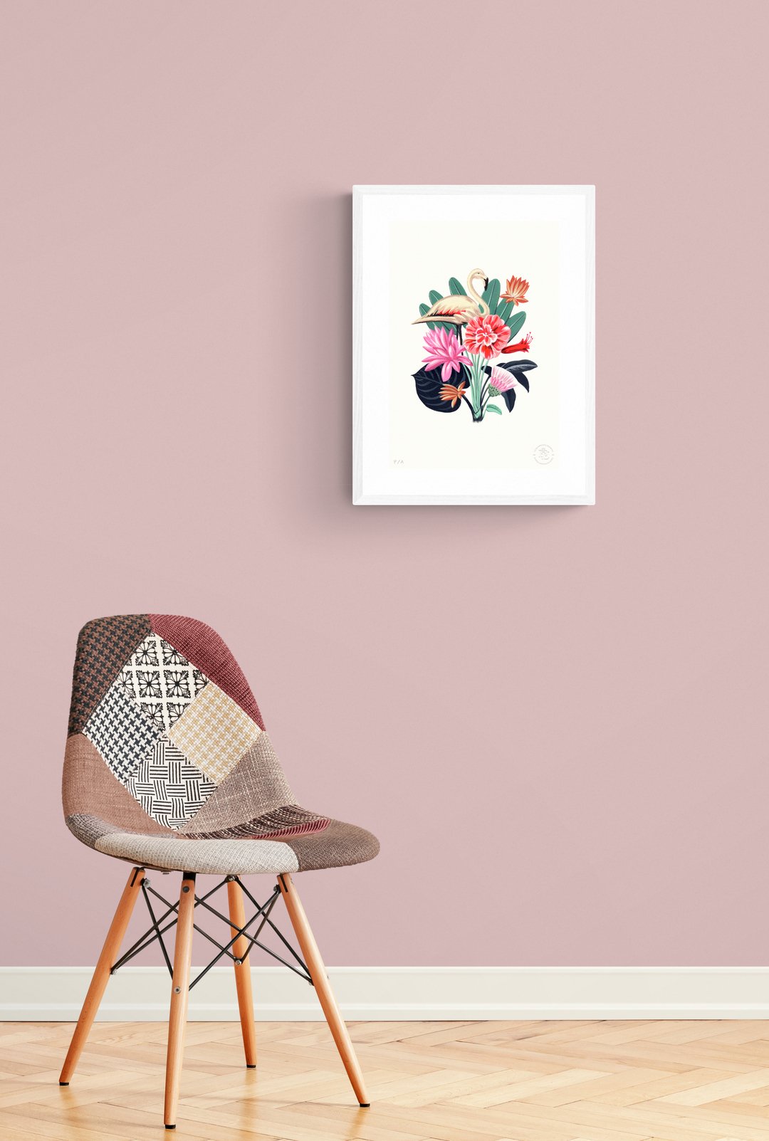 Flamingo - 33 x 48 cm
