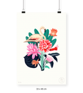 Flamingo - 33 x 48 cm