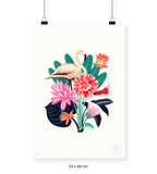 Flamingo - 33 x 48 cm