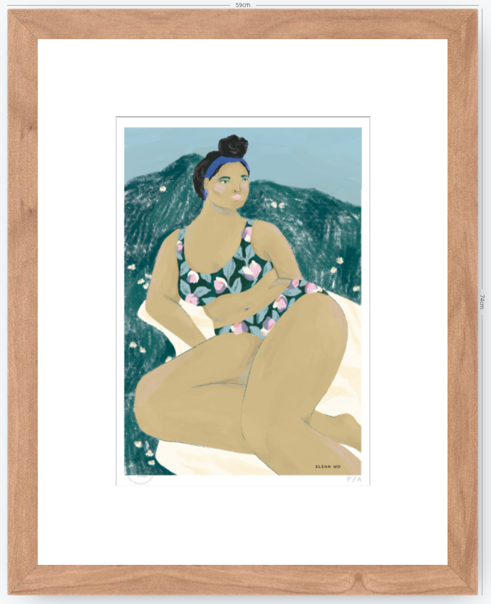 En el Campo - 33 x 48 cm