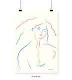 Mujer - 33 x 48 cm