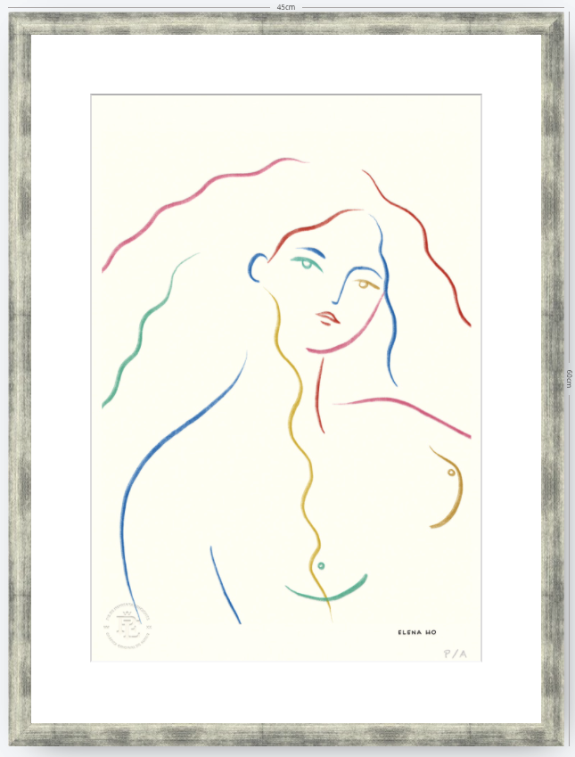 Mujer - 33 x 48 cm