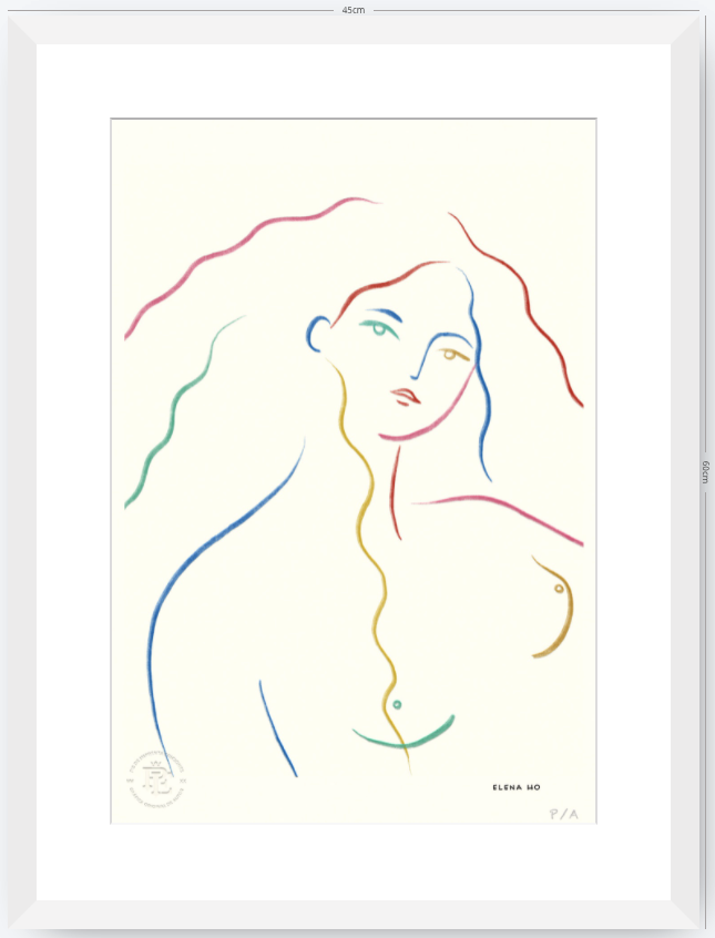 Mujer - 33 x 48 cm