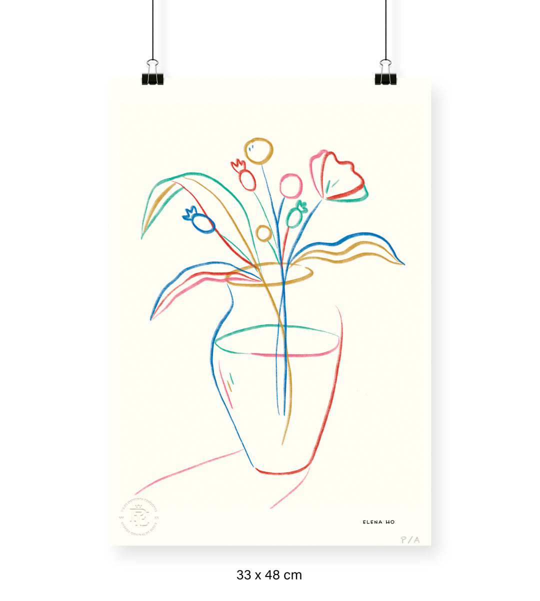 Florero - 33 x 48 cm
