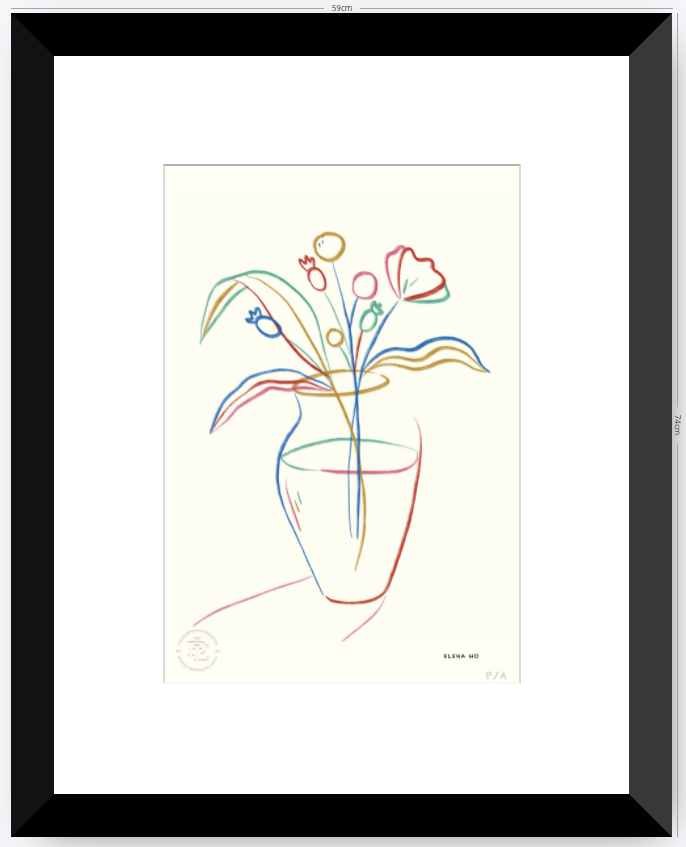 Florero - 33 x 48 cm