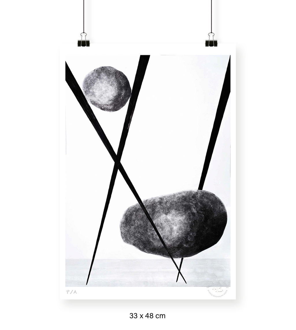 Jugando Con El Equilibrio - 33 x 48 cm