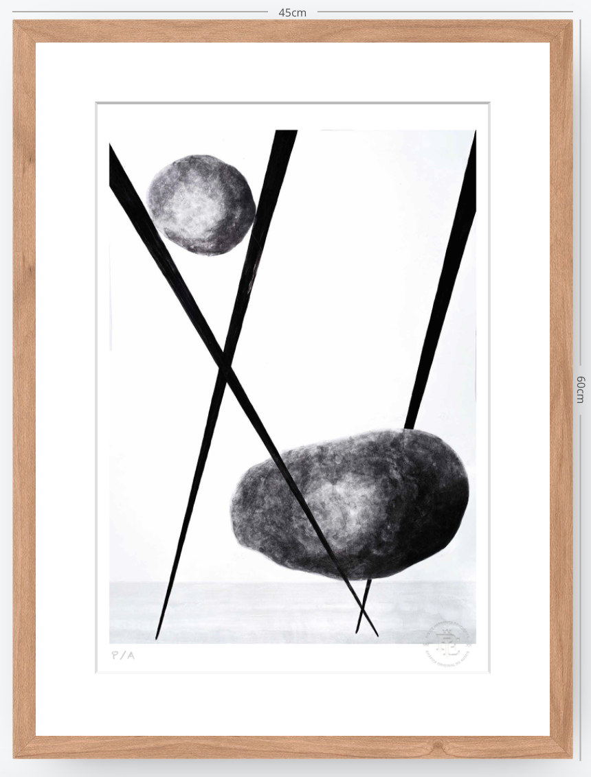 Jugando Con El Equilibrio - 33 x 48 cm