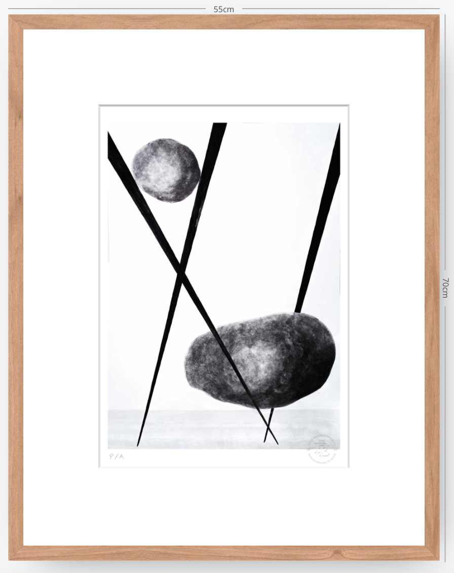 Jugando Con El Equilibrio - 33 x 48 cm