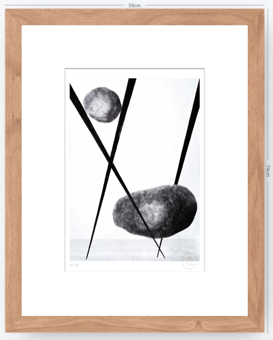 Jugando Con El Equilibrio - 33 x 48 cm