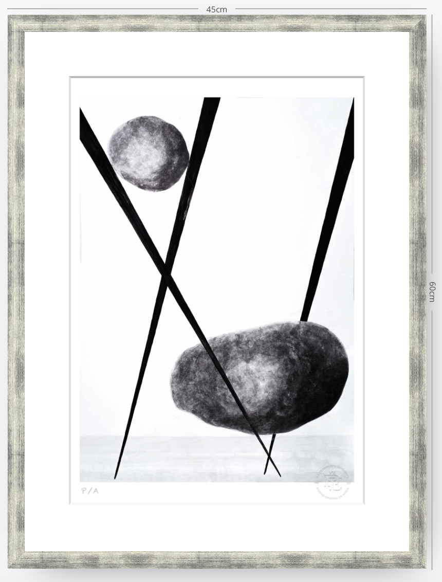 Jugando Con El Equilibrio - 33 x 48 cm