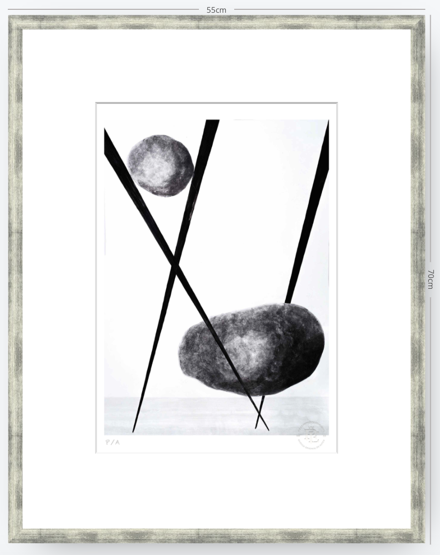 Jugando Con El Equilibrio - 33 x 48 cm