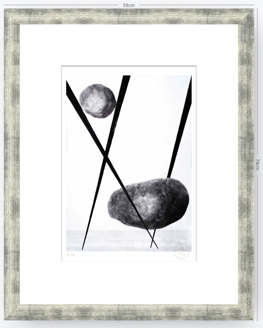 Jugando Con El Equilibrio - 33 x 48 cm