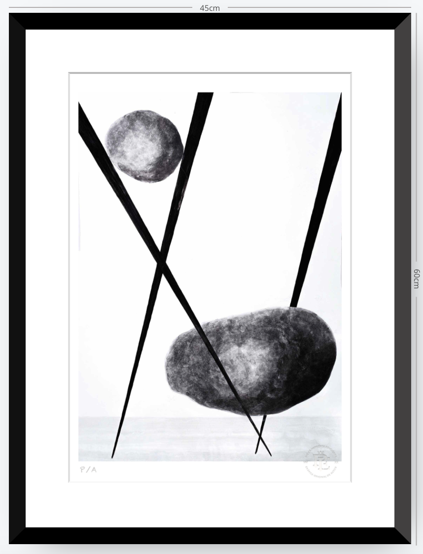 Jugando Con El Equilibrio - 33 x 48 cm