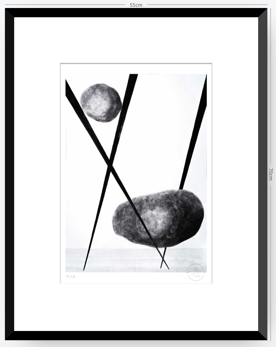 Jugando Con El Equilibrio - 33 x 48 cm