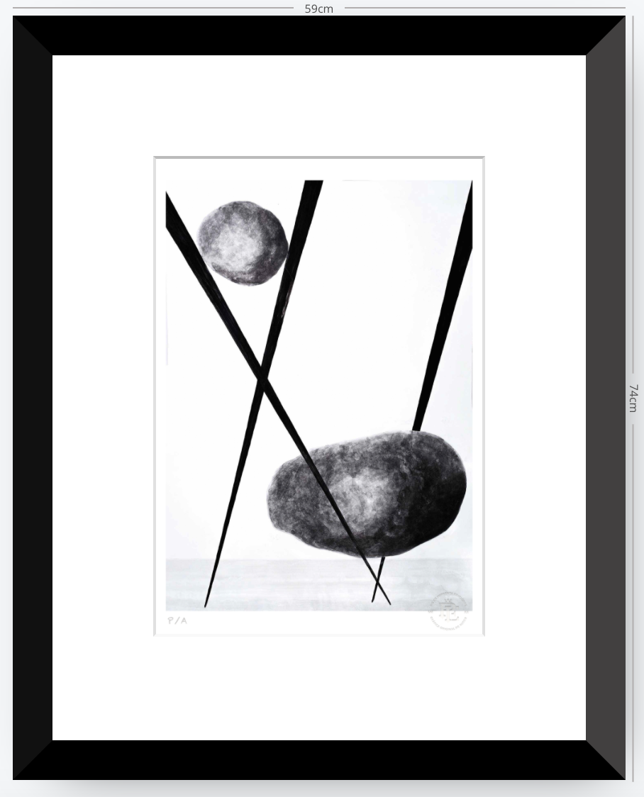 Jugando Con El Equilibrio - 33 x 48 cm