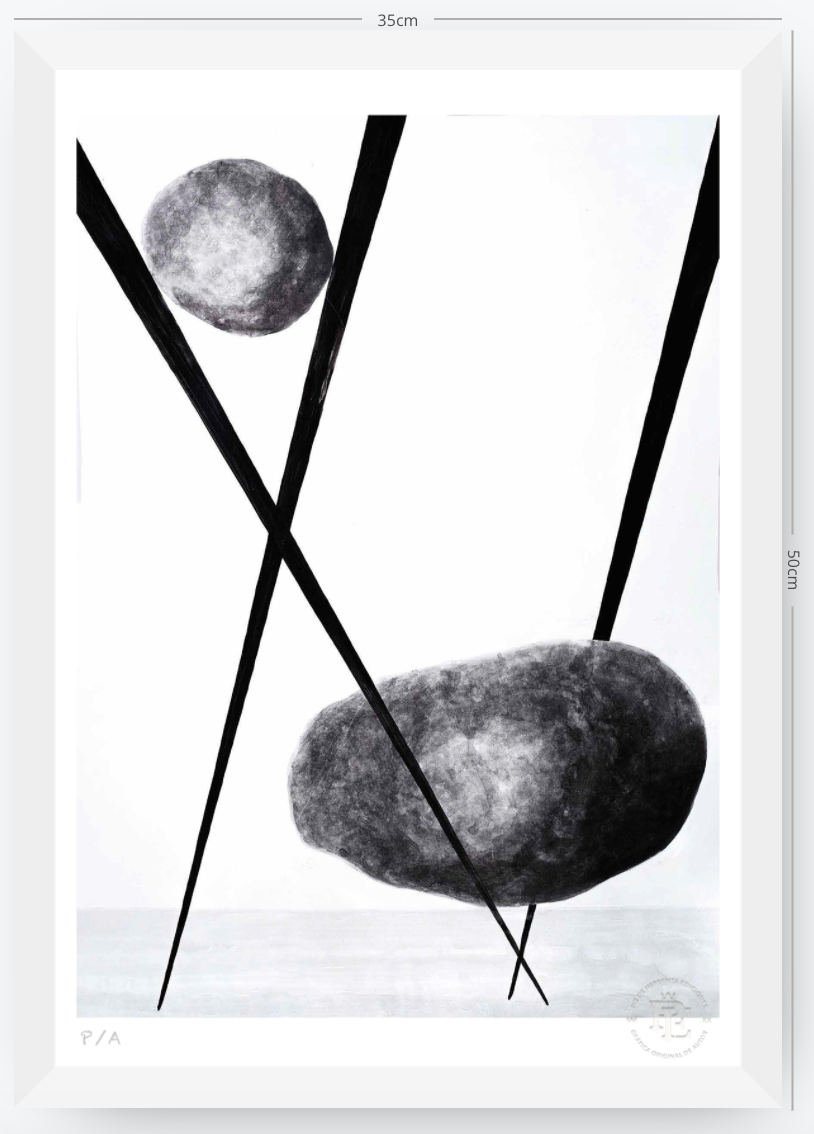 Jugando Con El Equilibrio - 33 x 48 cm