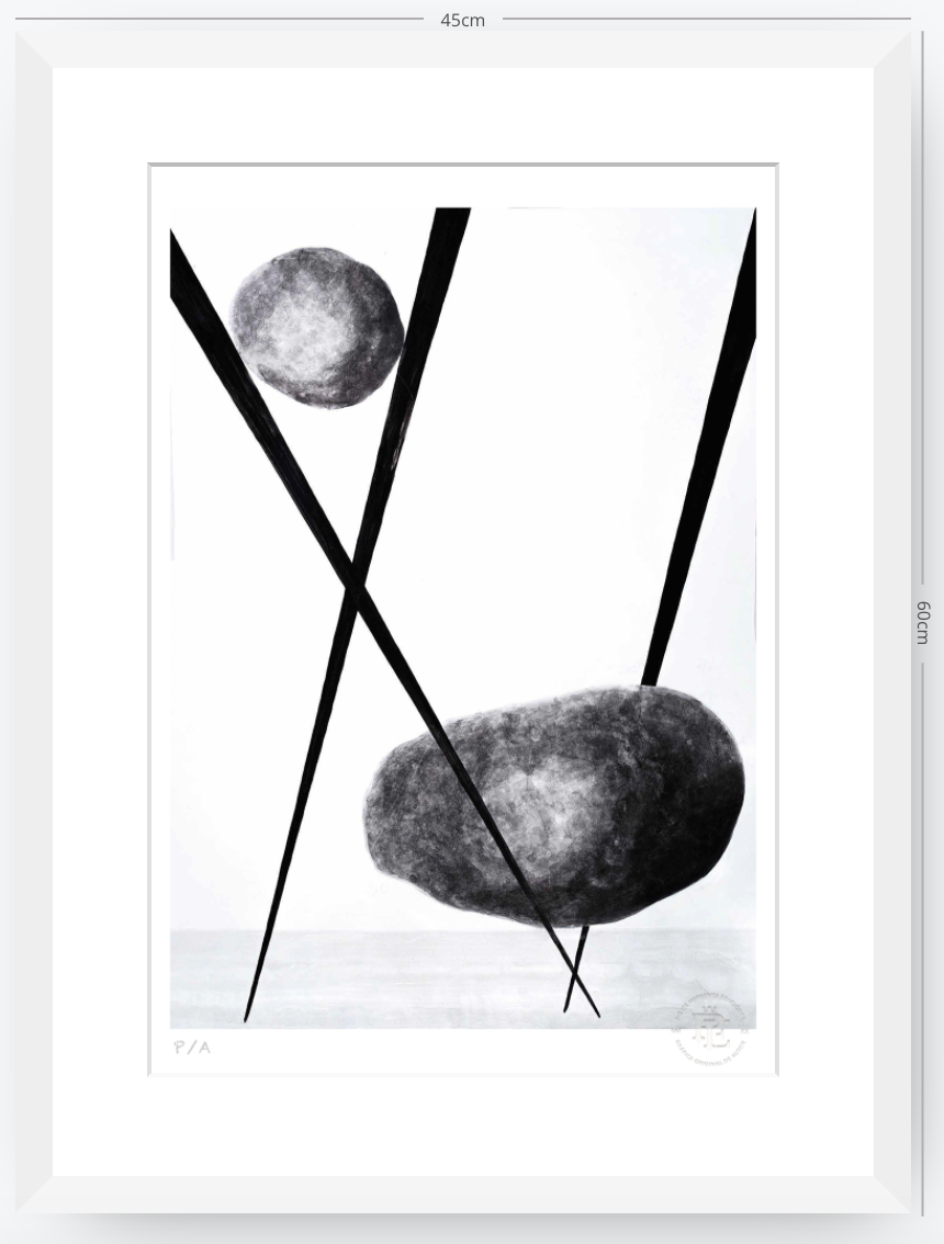 Jugando Con El Equilibrio - 33 x 48 cm