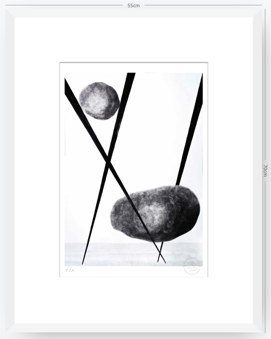 Jugando Con El Equilibrio - 33 x 48 cm