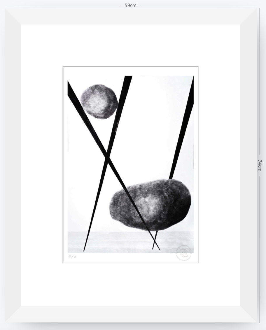 Jugando Con El Equilibrio - 33 x 48 cm