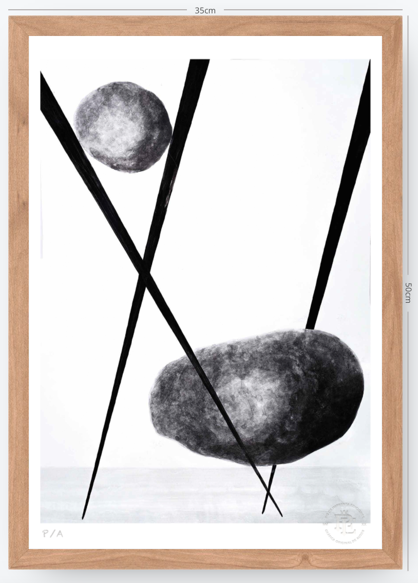 Jugando Con El Equilibrio - 33 x 48 cm